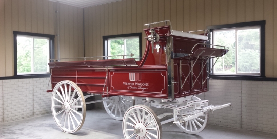 Amish Wagon Built from Vycom Celtec Materials